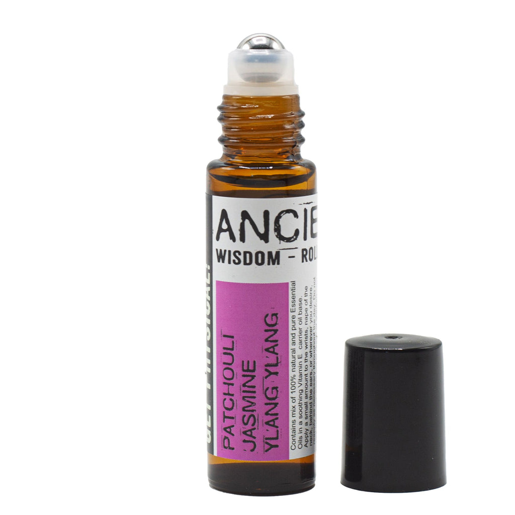 Recover Essential Oil Roll-On - patchouli, jasmine and ylang ylang blend