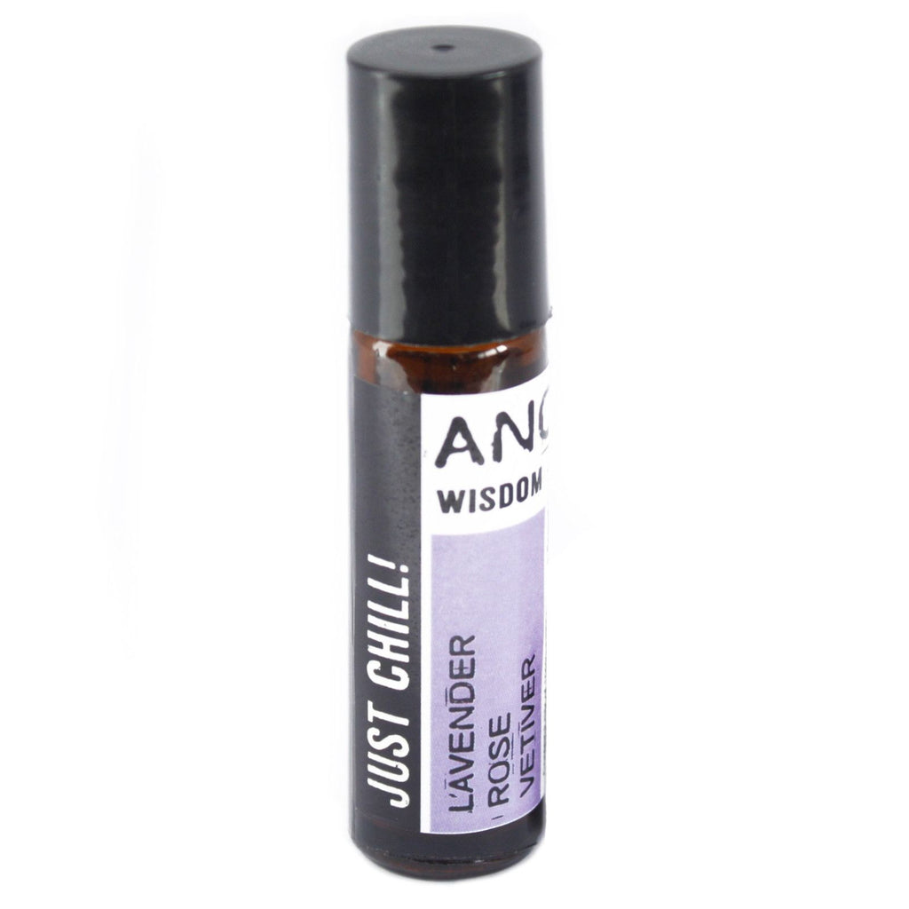 Unwind Essential Oil Roll-On - lavender, rose and vetiver blend