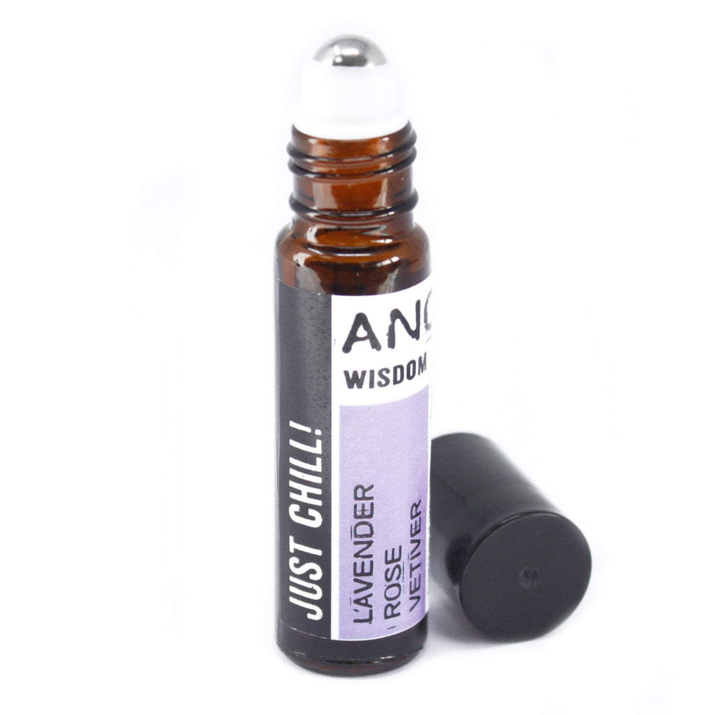 Unwind Essential Oil Roll-On - lavender, rose and vetiver blend