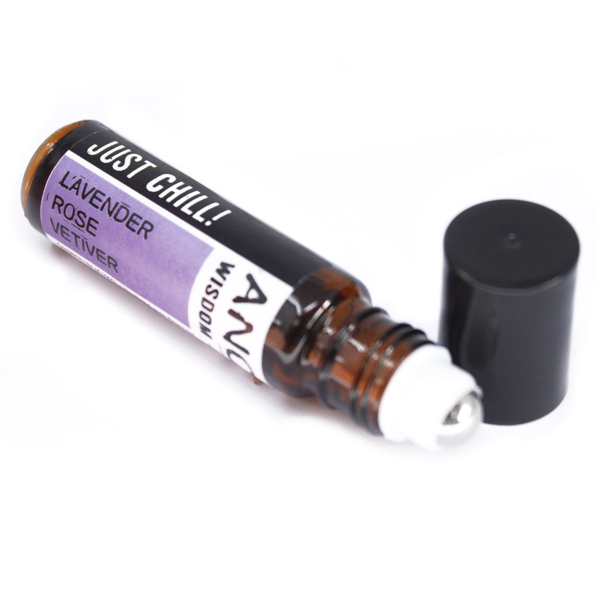 Unwind Essential Oil Roll-On - lavender, rose and vetiver blend