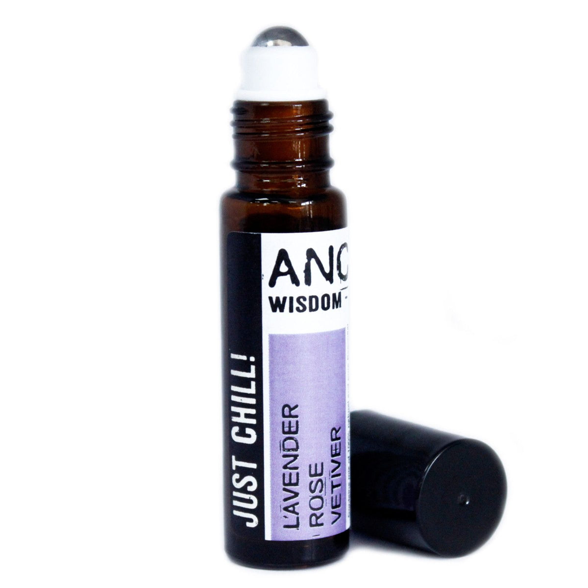 Unwind Essential Oil Roll-On - lavender, rose and vetiver blend