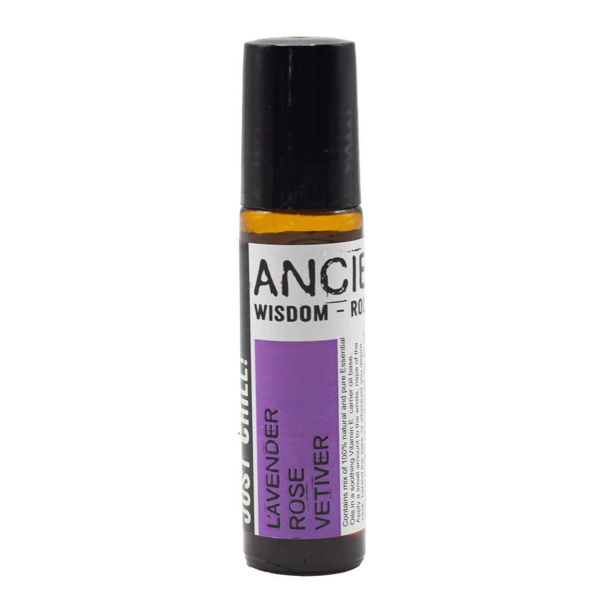 Unwind Essential Oil Roll-On - lavender, rose and vetiver blend