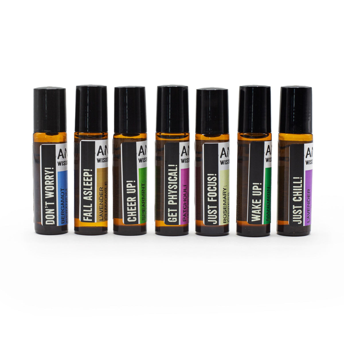 Unwind Essential Oil Roll-On - lavender, rose and vetiver blend